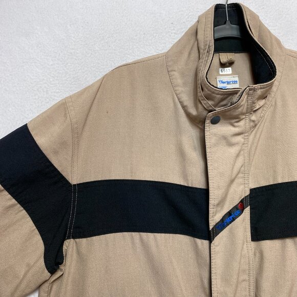 Vintage Workrite Jacket Mens M Tan Canvas Made In USA 90s - Picture 7 of 15